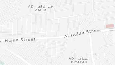 Kaart met de situering van het hotel