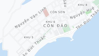 Hotel location map