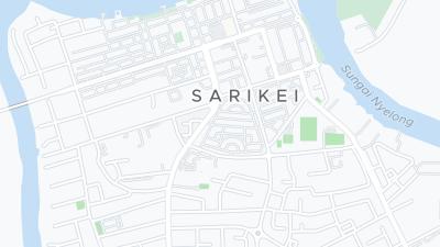 Mapa de localização do hotel