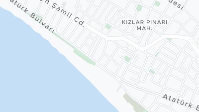 Hotel location map