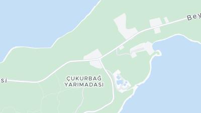 Mapa de localização do hotel