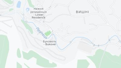 Hotel location map