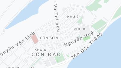 Hotel location map