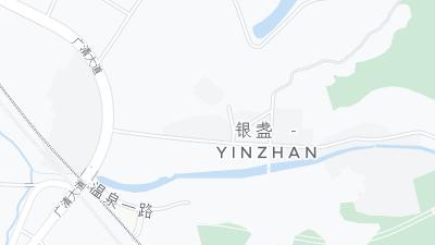 Mapa de localização do hotel