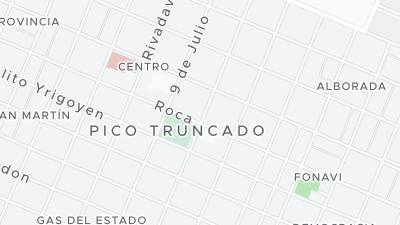 Kaart met de situering van het hotel