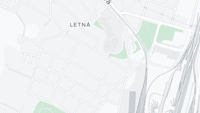 Kaart met de situering van het hotel