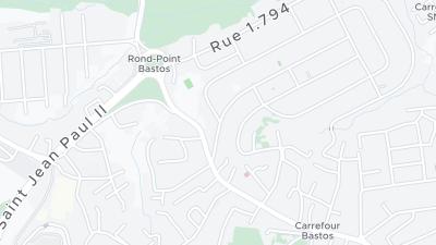 Hotel location map