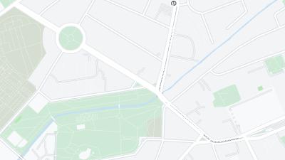 Kaart met de situering van het hotel