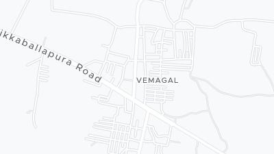 Mapa de localização do hotel