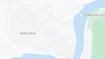 Mapa de localização do hotel