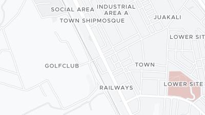 Hotel location map