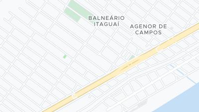 Kaart met de situering van het hotel