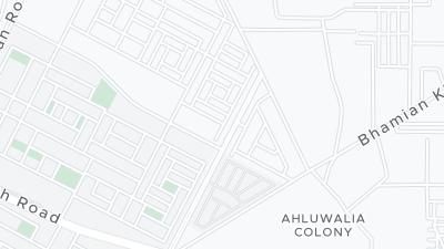 Mapa de localização do hotel