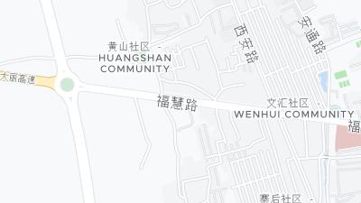 Kaart met de situering van het hotel