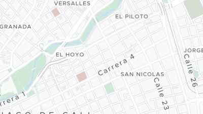Hotel location map