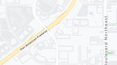 Hotel location map