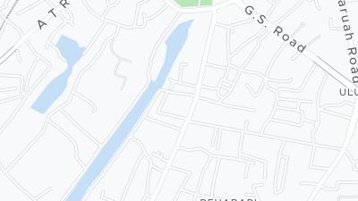 Mapa de localização do hotel