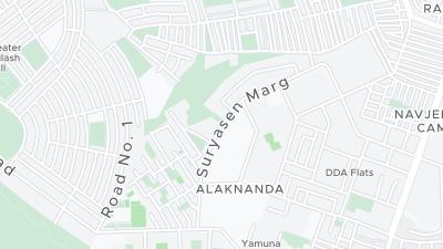 Mapa de localização do hotel