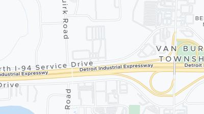 خريطة موقع الفندق