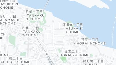 Mapa de localização do hotel