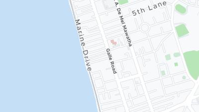 Hotel location map