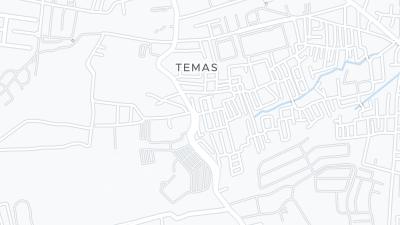 Kaart met de situering van het hotel