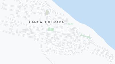 Kaart met de situering van het hotel