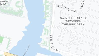 خريطة موقع الفندق