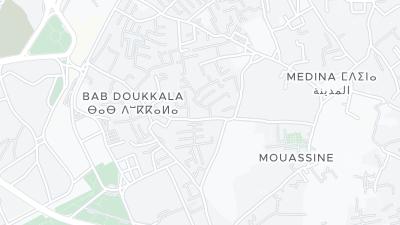 Mapa de localização do hotel