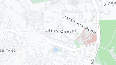 Plan de localisation de l'hôtel