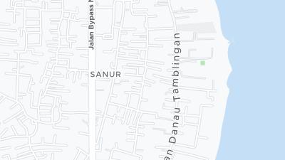 Hotel location map