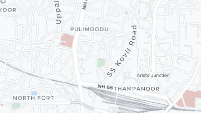 Mapa de localização do hotel