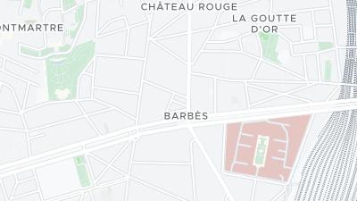 Hotel location map