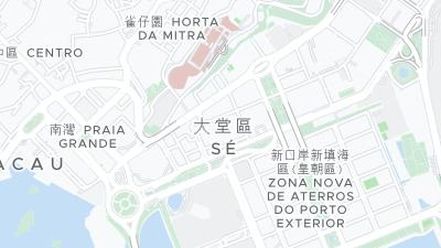Hotel location map
