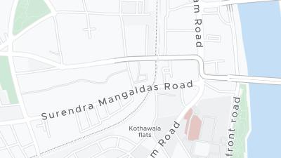 호텔 위치 지도