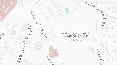 Hotel location map
