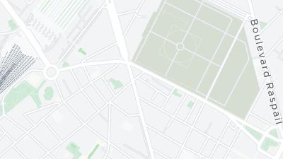 Kaart met de situering van het hotel