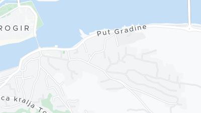 Mapa de localização do hotel