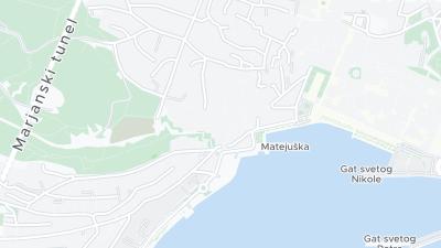 Mapa de localização do hotel