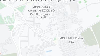 Mapa de localização do hotel