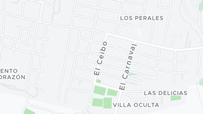 Kaart met de situering van het hotel