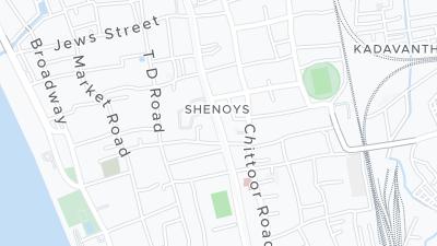 Hotel location map