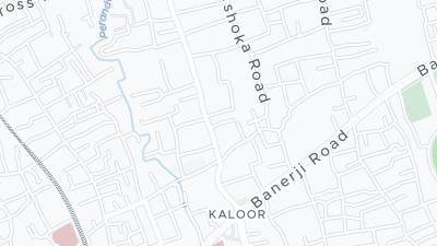Hotel location map