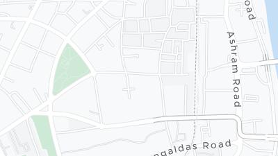 Hotel location map