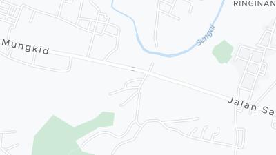 Mapa de localização do hotel