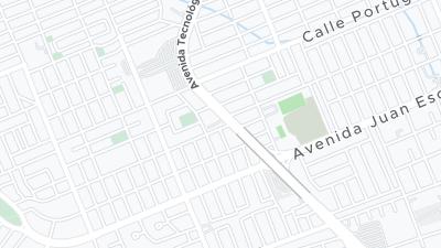 Hotel location map