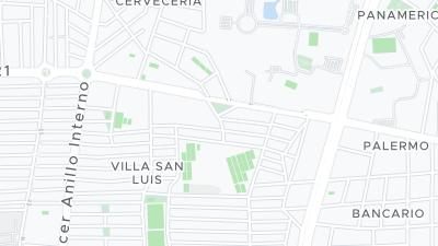 Hotel location map