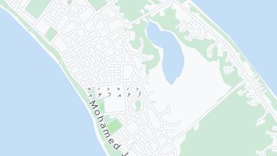 Kaart met de situering van het hotel