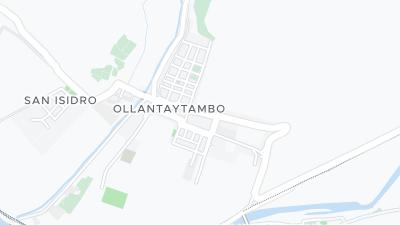 Kaart met de situering van het hotel