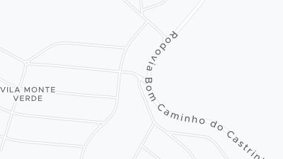 Mapa de localização do hotel